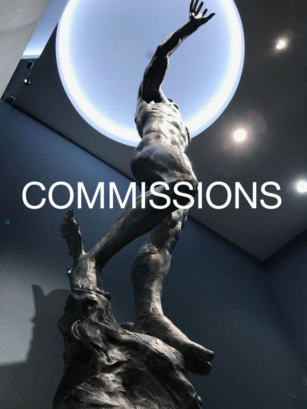 Los Angeles Athletic Club Mercury Sculpture 