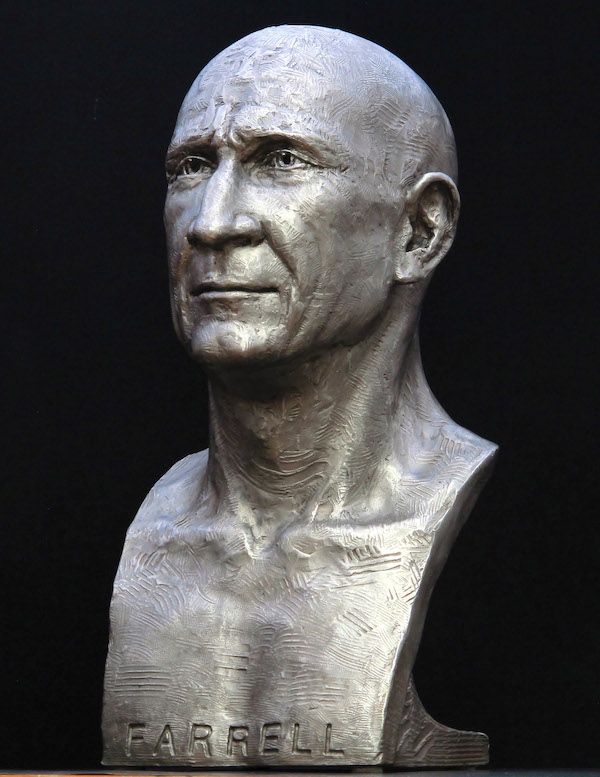 bust of  peter Farrell