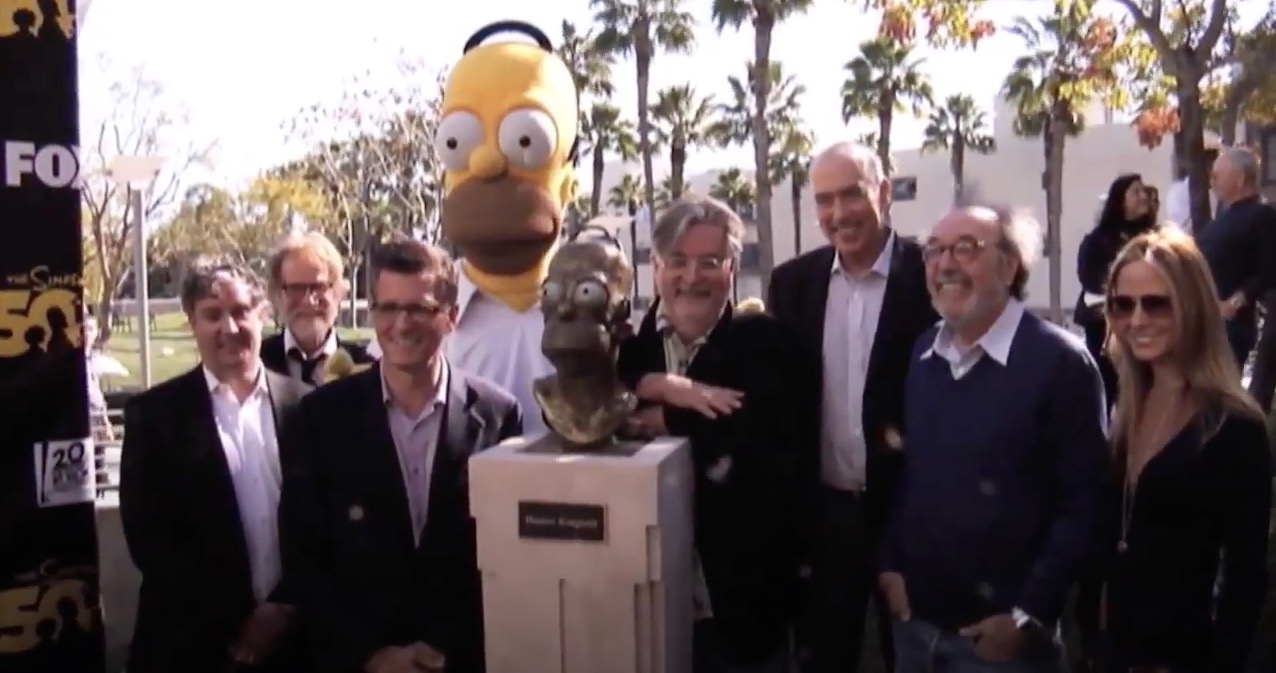 simpsons creators at fox 500th celebration